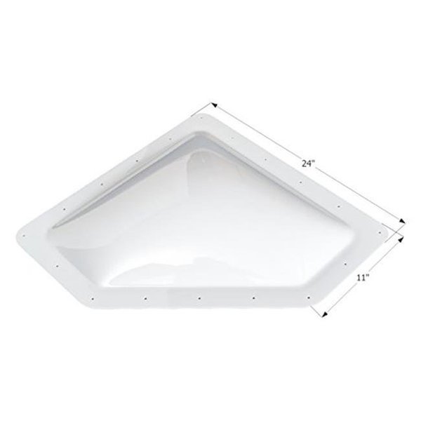 Icon Icon I6S-01865 RV Skylight; White I6S-01865